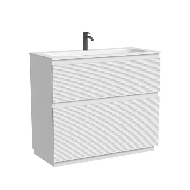 Тумба под раковину Sancos Folk Floor 100 напольная Bianco (белый), FL100FW Sancos — Оригинал