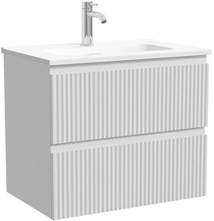 Тумба под раковину Sancos Snob R 60 подвесная Bianco (белый), SNR60/39W