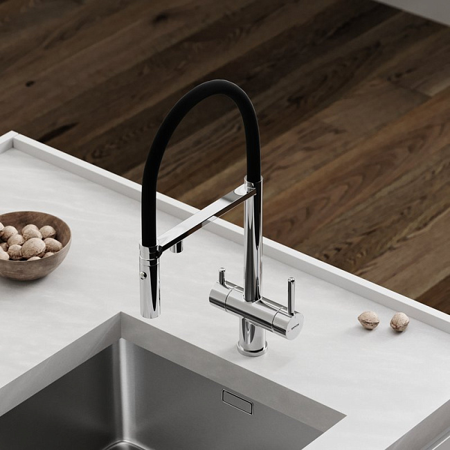 Смеситель для кухни Sancos Imola SC4010CH под фильтр, брашированное золото Sancos — Оригинал