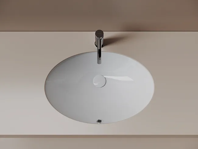 Встраиваемая раковина Ceramicanova Era CN6081 белая Sancos — Оригинал