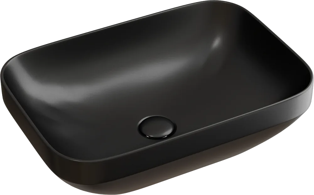 Раковина Ceramicanova Element CN6055MB черная матовая Sancos — официальный сайт