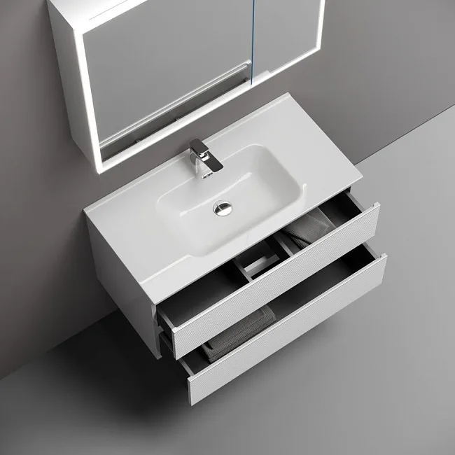 Тумба под раковину Sancos Folk 90 подвесная Bianco (белый), FL90W Sancos — Оригинал