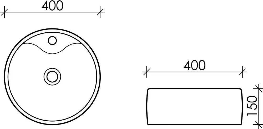 Раковина Ceramica Nova Element CN5027 Sancos — официальный сайт
