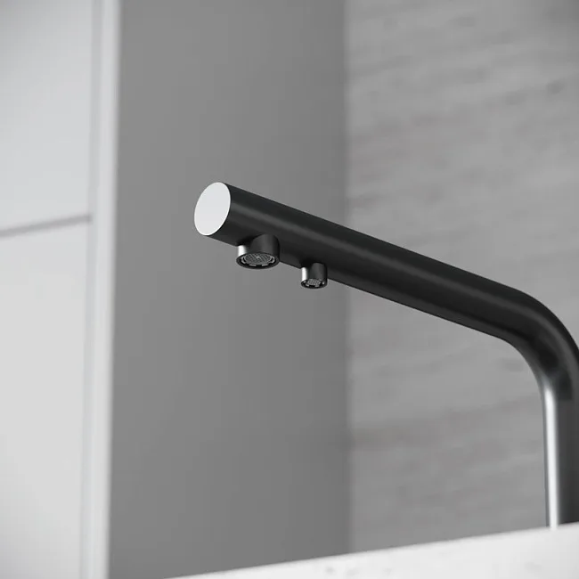 Смеситель для кухни Sancos Foster SC4014MB под фильтр, черный матовый Sancos — Оригинал