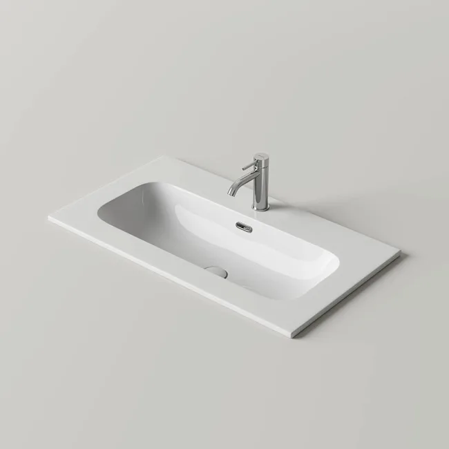 Мебельная раковина Ceramicanova Lucia CN6096 белый Sancos — Оригинал