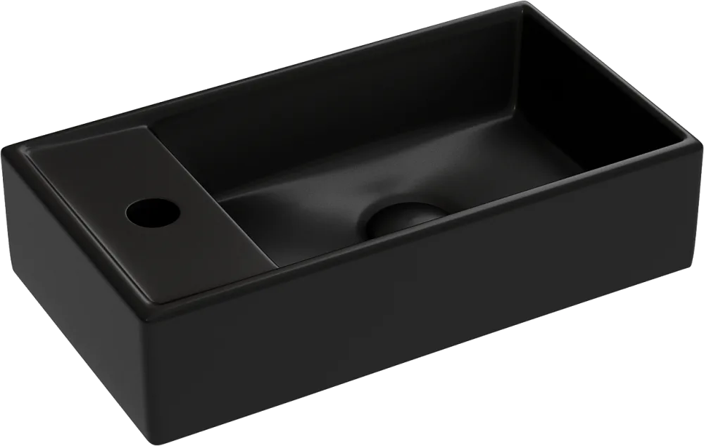 Рукомойник Ceramicanova Element CN6051RMB черный матовый Sancos — официальный сайт