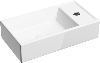 Рукомойник Ceramicanova Element CN6051L белый глянцевый