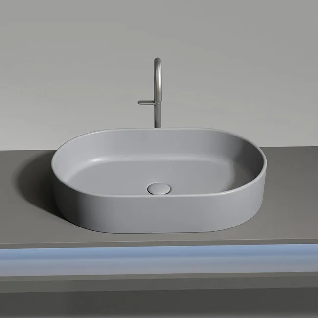 Раковина Ceramicanova Element CN6048MH антрацит матовая Sancos — Оригинал