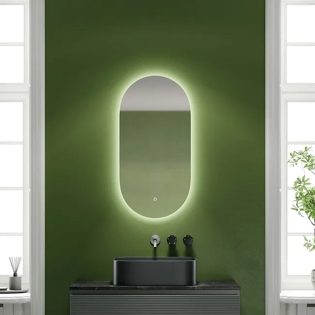Зеркало Sancos Oval OV45C 45 см Sancos — Оригинал