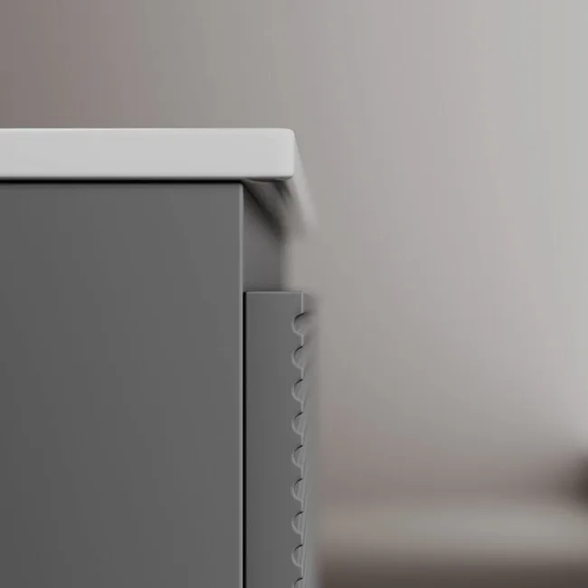 Тумба под раковину Sancos Folk 80 подвесная Grey soft (темно-серый), FL80GS Sancos — Оригинал