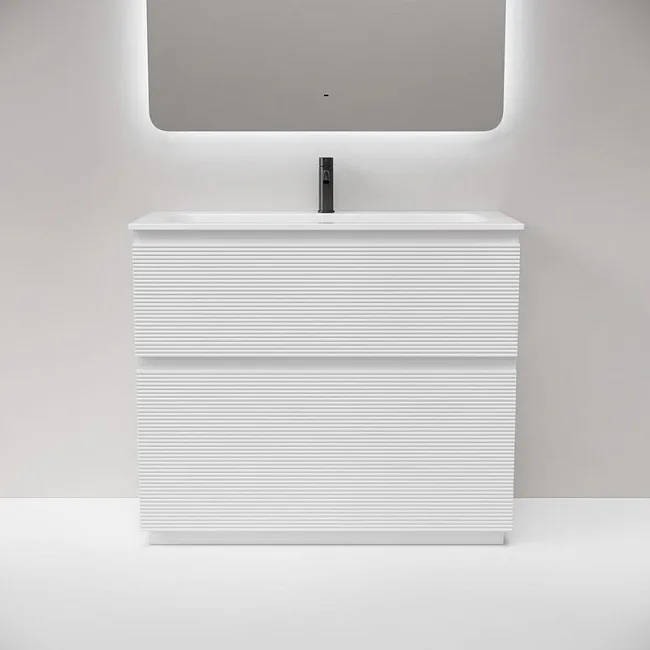 Тумба под раковину Sancos Folk Floor 100 напольная Bianco (белый), FL100FW Sancos — Оригинал