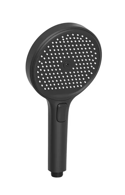 Душевая лейка Sancos Nok round SC6001MB черный матовый 3 режима Sancos — Оригинал