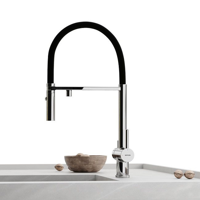 Смеситель для кухни Sancos Imola SC4010CH под фильтр, брашированное золото Sancos — Оригинал