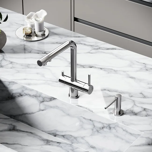 Смеситель для кухни Sancos Foster SC4014BN под фильтр, брашированный никель Sancos — Оригинал