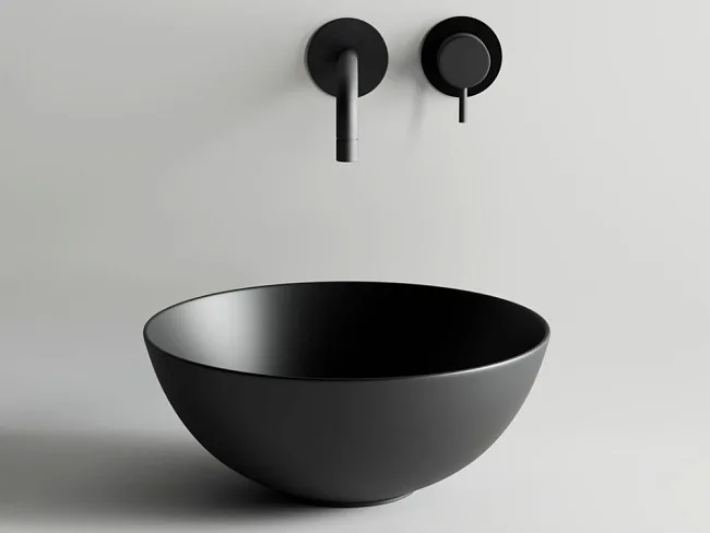 Раковина Ceramica Nova Element CN6004 черный матовый Sancos — Оригинал