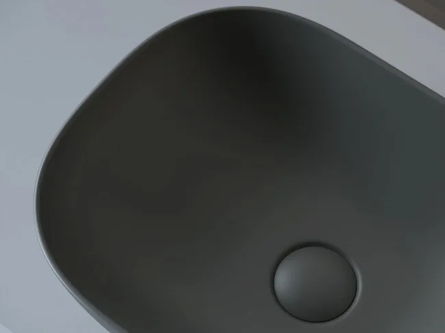 Раковина Ceramica Nova Element CN6009MDH темный антрацит матовый Sancos — Оригинал
