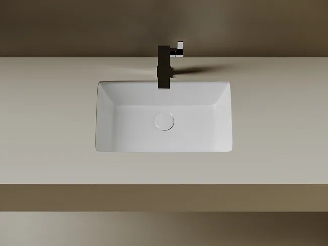 Встраиваемая раковина Ceramicanova Era CN15004 белый Sancos — Оригинал