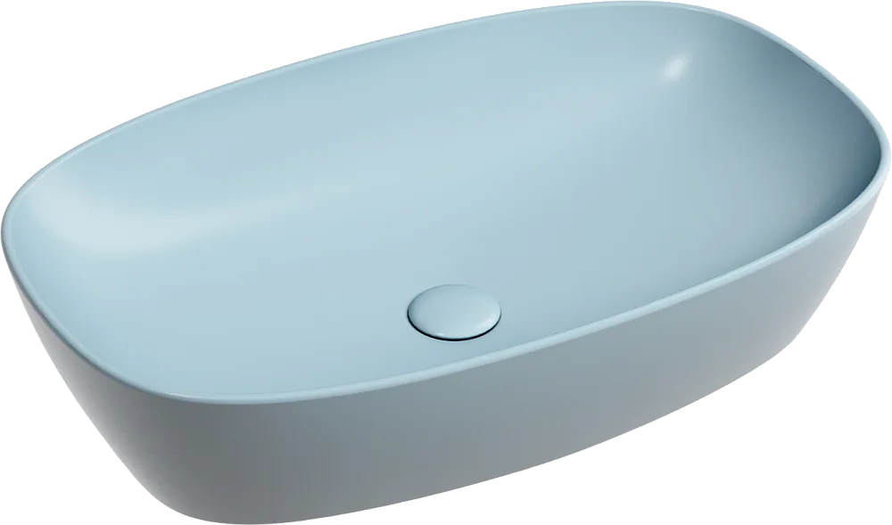 Раковина Ceramicanova Element CN6049ML голубая матовая Sancos — официальный сайт