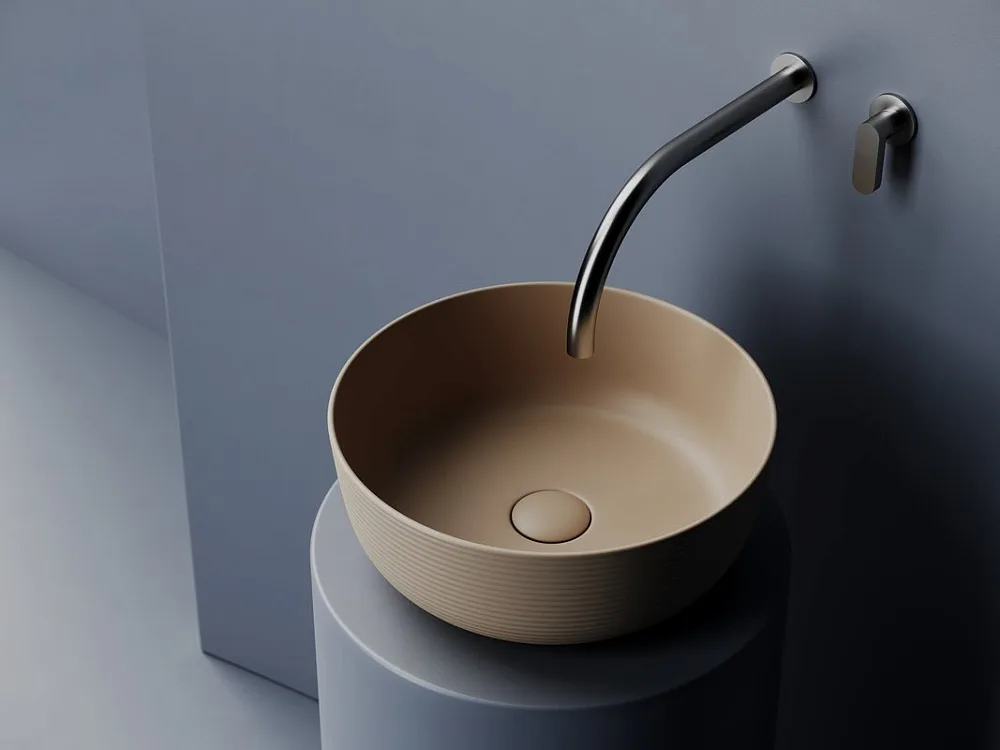 Раковина Ceramicanova Element CN6073MC капучино матовый Sancos — официальный сайт