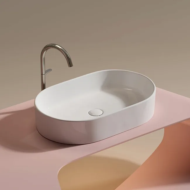 Раковина Ceramicanova Element CN6048 белая Sancos — Оригинал