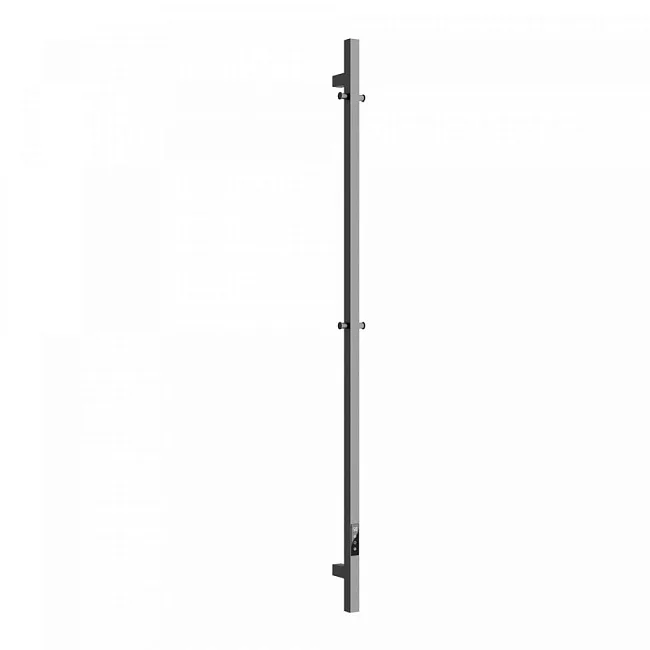 Полотенцесушитель электрический Sancos Linn 150x3 I-образный, вороненая сталь, SC13002GG Sancos — Оригинал
