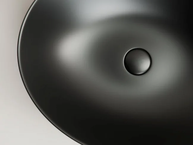 Раковина Ceramica Nova Element CN6017MB черный матовый Sancos — Оригинал