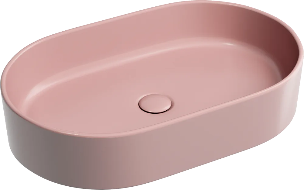 Раковина Ceramicanova Element CN6048MP розовая матовая Sancos — официальный сайт