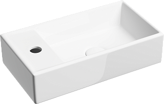 Рукомойник Ceramicanova Element CN6051R белый глянцевый