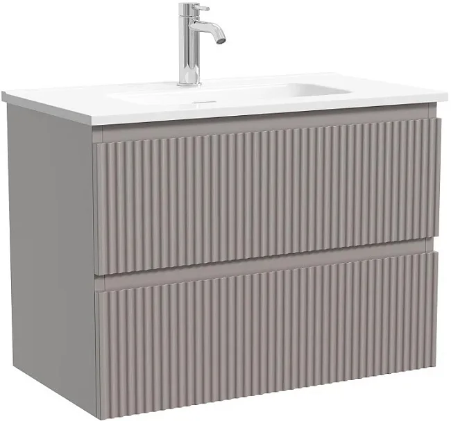 Тумба под раковину Sancos Snob R 70 подвесная Doha soft (пыльная роза), SNR70/39SM Sancos — Оригинал