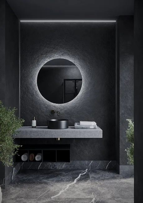 Зеркало круглое Sancos Sfera SF900 90 см Sancos — Оригинал