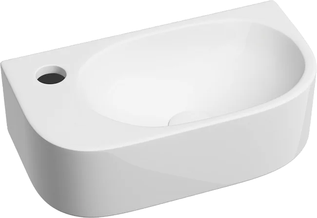 Рукомойник Ceramicanova Element CN6066R белый глянцевый Sancos — Оригинал