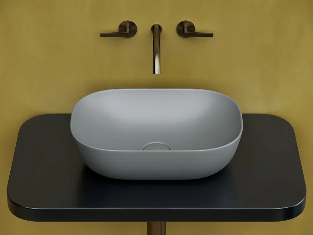 Раковина Ceramica Nova Element CN6009MH антрацит матовый Sancos — официальный сайт