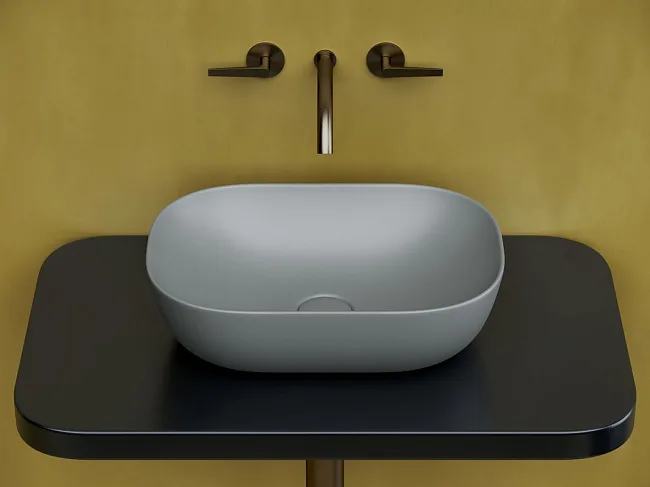 Раковина Ceramica Nova Element CN6009MH антрацит матовый Sancos — Оригинал