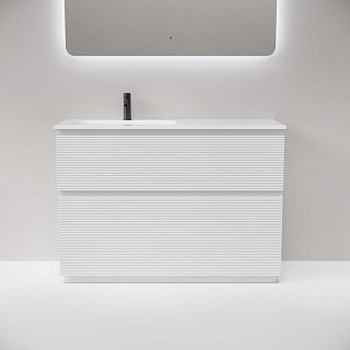 Тумба под раковину Sancos Folk Floor 120 напольная левая Bianco (белый), FL120FLW