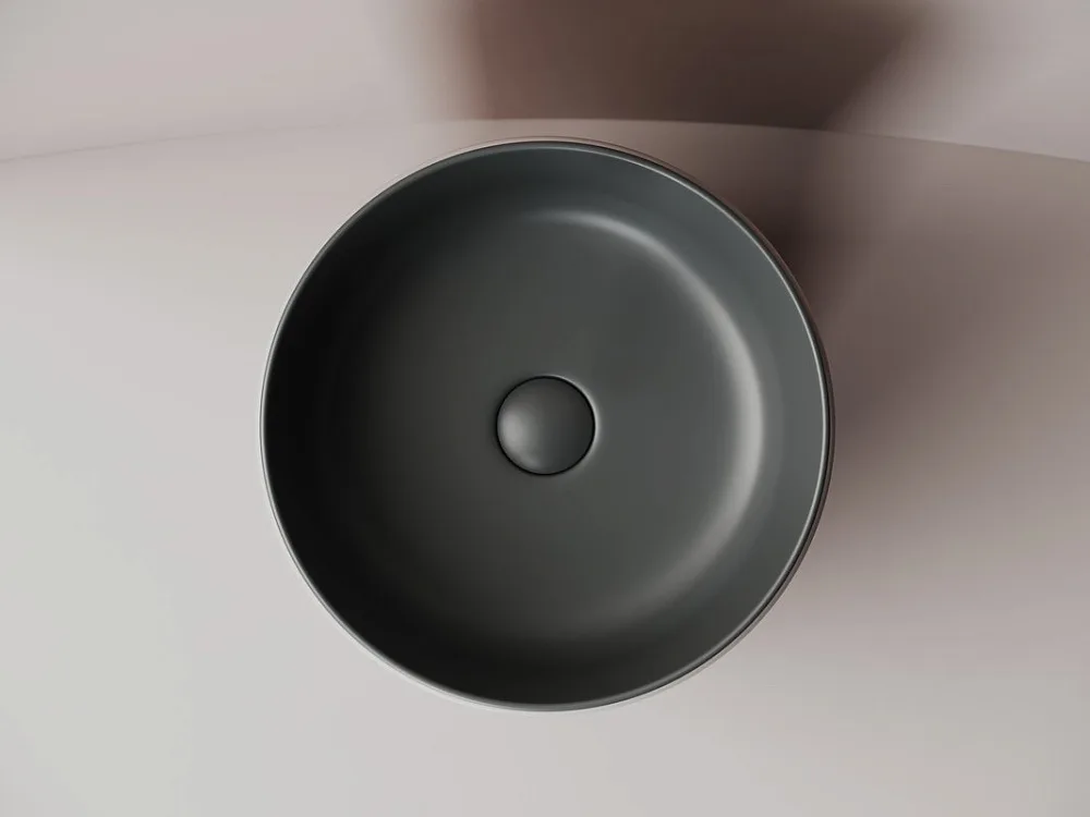 Раковина Ceramicanova Element CN6073MDH темный антрацит матовый Sancos — официальный сайт