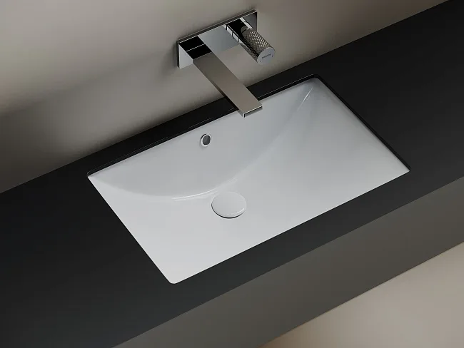 Встраиваемая раковина Ceramicanova Era CN6082 белый Sancos — Оригинал