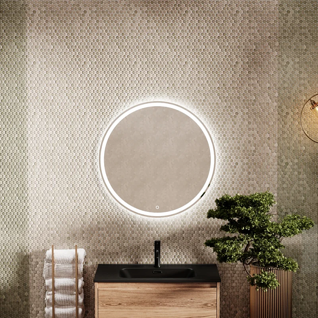 Зеркало Sancos Bella BE600 60 см Sancos — Оригинал