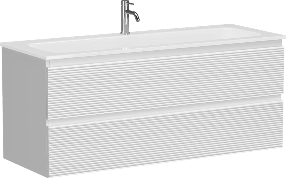 Тумба под раковину Sancos Folk 120 подвесная Bianco (белый), FL120W Sancos — официальный сайт
