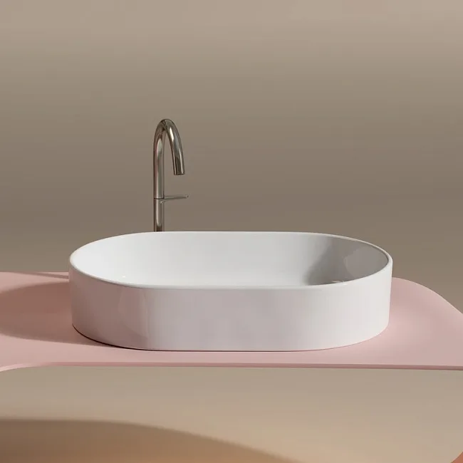 Раковина Ceramicanova Element CN6048 белая Sancos — Оригинал