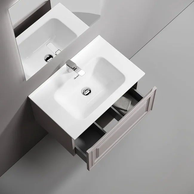 Тумба под раковину Sancos Very 70 подвесная Doha soft (пыльная роза), VR70SM Sancos — Оригинал