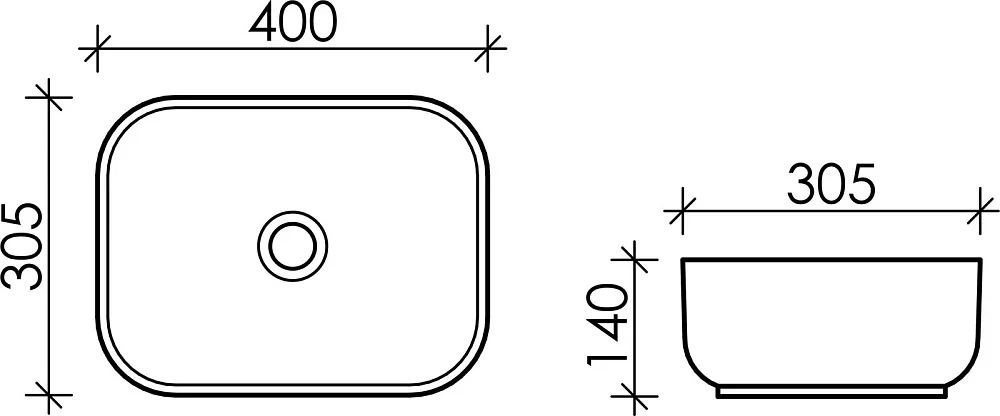 Раковина Ceramicanova Element CN5042 Sancos — официальный сайт