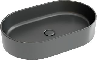 Раковина Ceramicanova Element CN6048MDH темный антрацит матовая