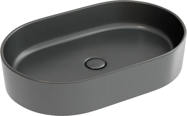 Раковина Ceramicanova Element CN6048MDH темный антрацит матовая Sancos — Оригинал