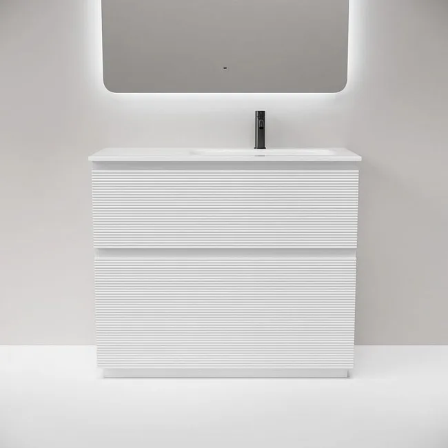Тумба под раковину Sancos Folk Floor 100 напольная правая Bianco (белый), FL100FRW Sancos — Оригинал