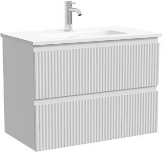 Тумба под раковину Sancos Snob R 70 подвесная Bianco (белый), SNR70/39W