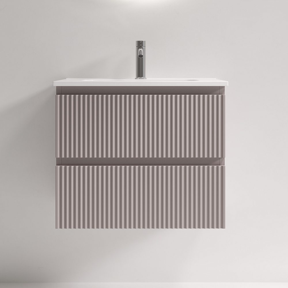 Тумба под раковину Sancos Snob R 60 подвесная Doha soft (пыльная роза), SNR60/39SM Sancos — официальный сайт