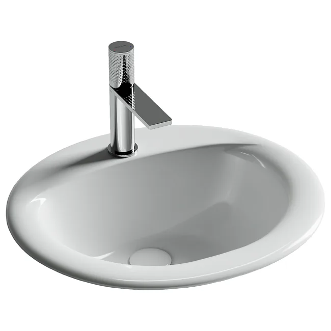 Раковина Ceramicanova Sun CN6080 ,белый Sancos — Оригинал