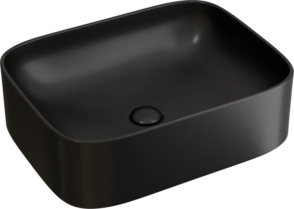 Раковина Ceramicanova Element CN6052MB черная матовая Sancos — официальный сайт