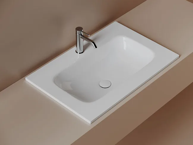 Мебельная раковина Ceramicanova Grace CN7031, белая Sancos — Оригинал