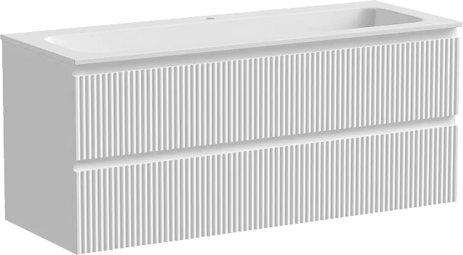 Тумба под раковину Sancos Snob R 120 подвесная Bianco (белый), SNR120W Sancos — Оригинал